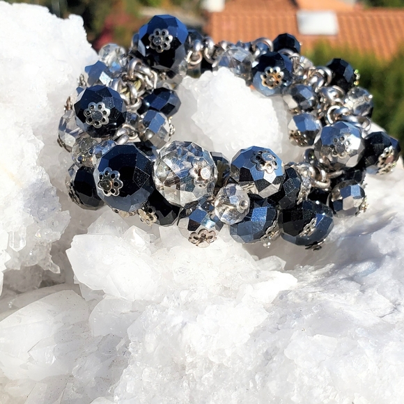 Multi-beaded Stretch Bracelet - Picture 1 of 1